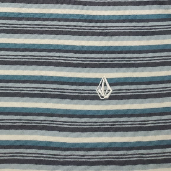 'Volcom' Cornett Crew Stripped Tee - Picture 3 of 5